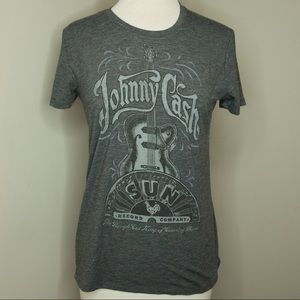 Johnny Cash Grey T-Shirt.
